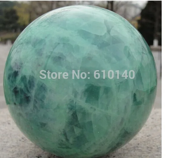 

AAA+++ 80MM Glow In The Dark Stone crystal Fluorite sphere