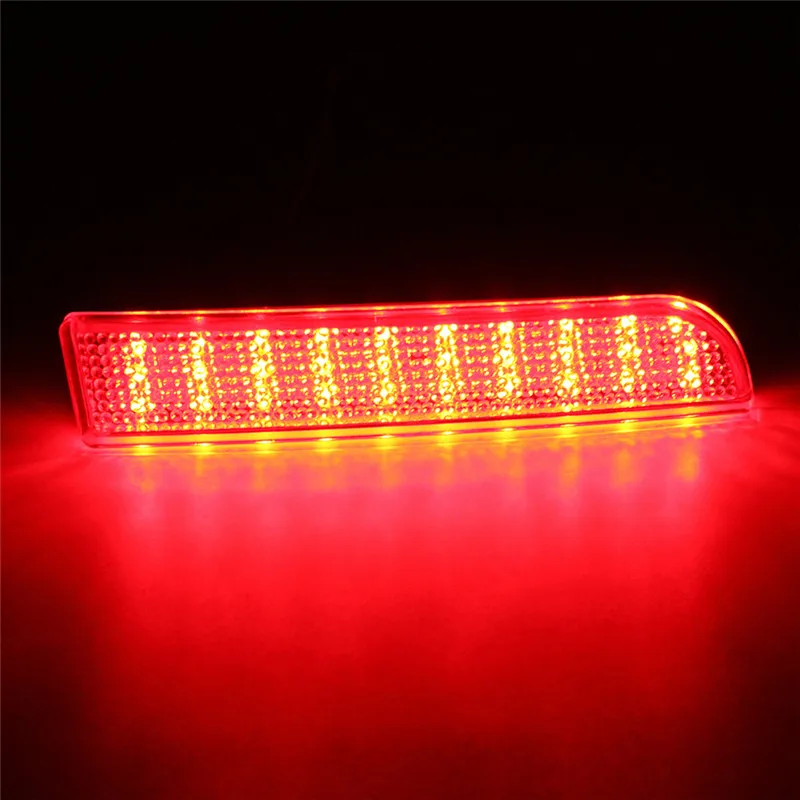 2 шт. 3528 SMD 30LED красный задний бампер отражатель тормоз остановка поворота свет