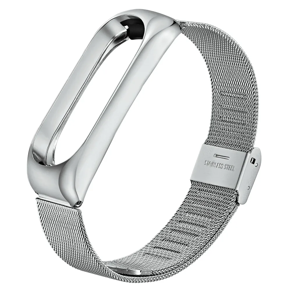 Металлический ремешок для mi band 3 на запястье Безвинтовой браслет из нержавеющей
