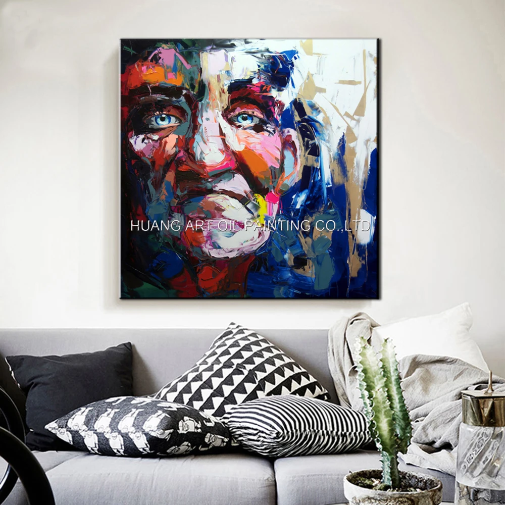 New-York-Modern-City-Architecture-Abstract-Wall-Art-Skyline-Oil-Painting-On-Prints-Home-Living-Room 