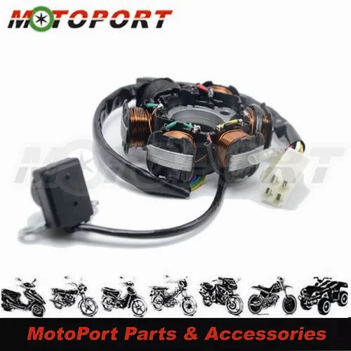 

1803100D 6 Coils For 1P52FMH-C 110cc Motorcycle Magneto Coil Stator
