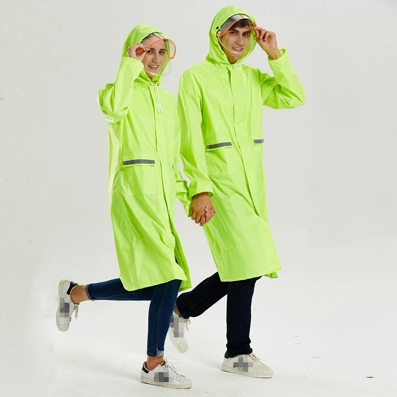 

New Raincoat Women and Men Fashion Rainwear Rain Poncho coat Hiking Cloak Windproof waterproof Rainproof raincoats