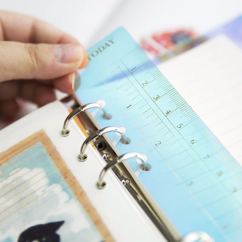 Laser PVC Material Dividers Today Ruler for Dokibook Notebook Index Paper Core for Agenda Planner Organizer Separator A5 A6 Laser PVC Material Dividers Today Ruler for Dokibook Notebook Index Paper Core for Agenda Planner Organizer Separator A5 A6