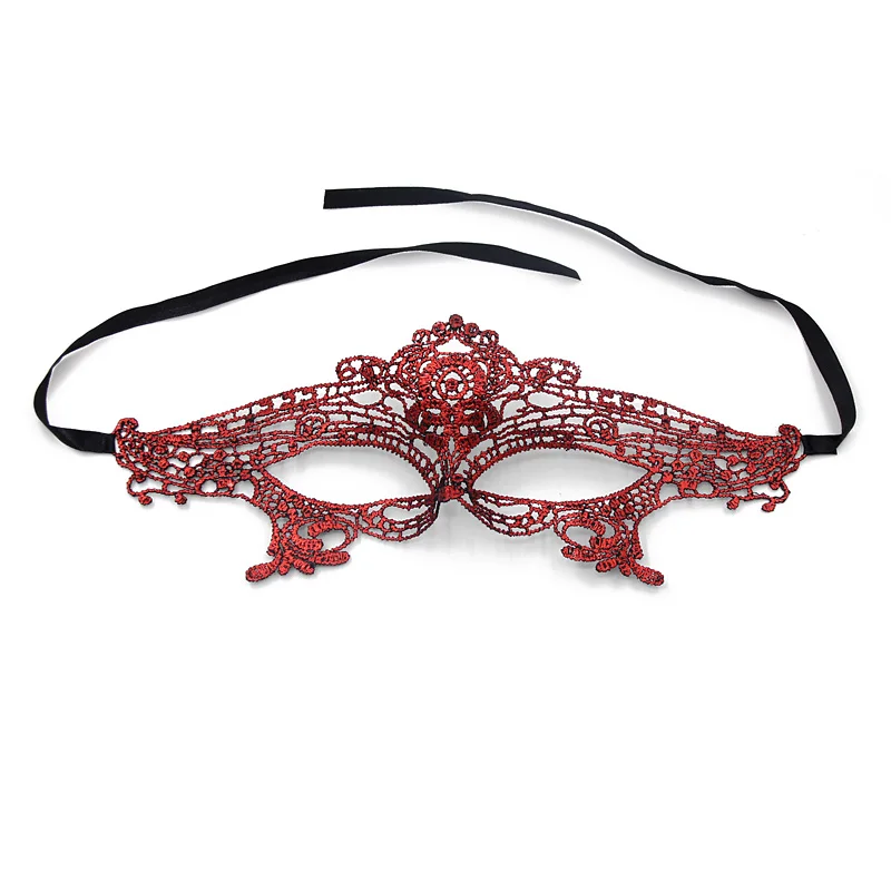 1Pcs Halloween Girls Women Red Sexy Lady Lace queen Masks for Masquerade Party Fancy Dress Costume Birthday Decor | Дом и сад