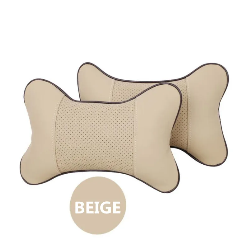 

1pcs Car Headrest Neck pillow seat cushion For BMW 1 3 4 5 7 Series X1 X3 X4 X5 X6 E60 E90 F15 F30 F35 Accessories