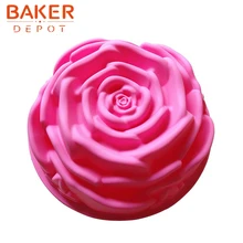Madeleine Роза силиконовая форма для торта инструменты для выпечки пресс-формы для хлеба формочки для печенья CDSM-164