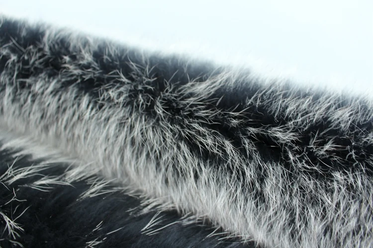 natural real raccoon fur hoody trim collar (4)