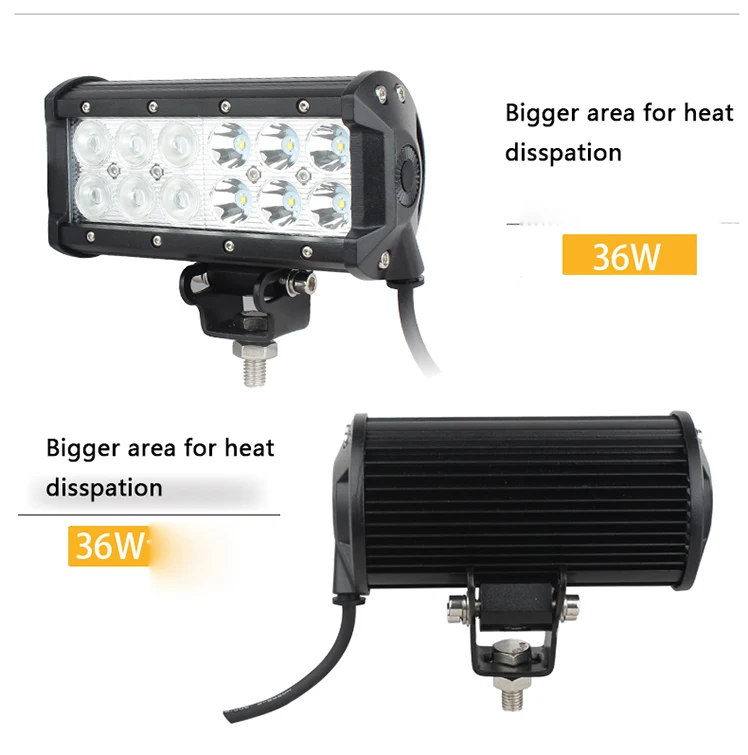 spot flood combo beam LED work Light Bar Offroad Tractor Truck 4x4 SUV ATV Motorcycle headlight fog lamp 12 24V driving led bar (5)