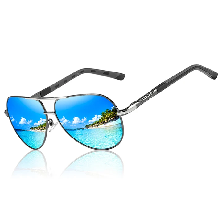 BARCUR Brand Men HD Polarized Sunglasses Original BC8725
