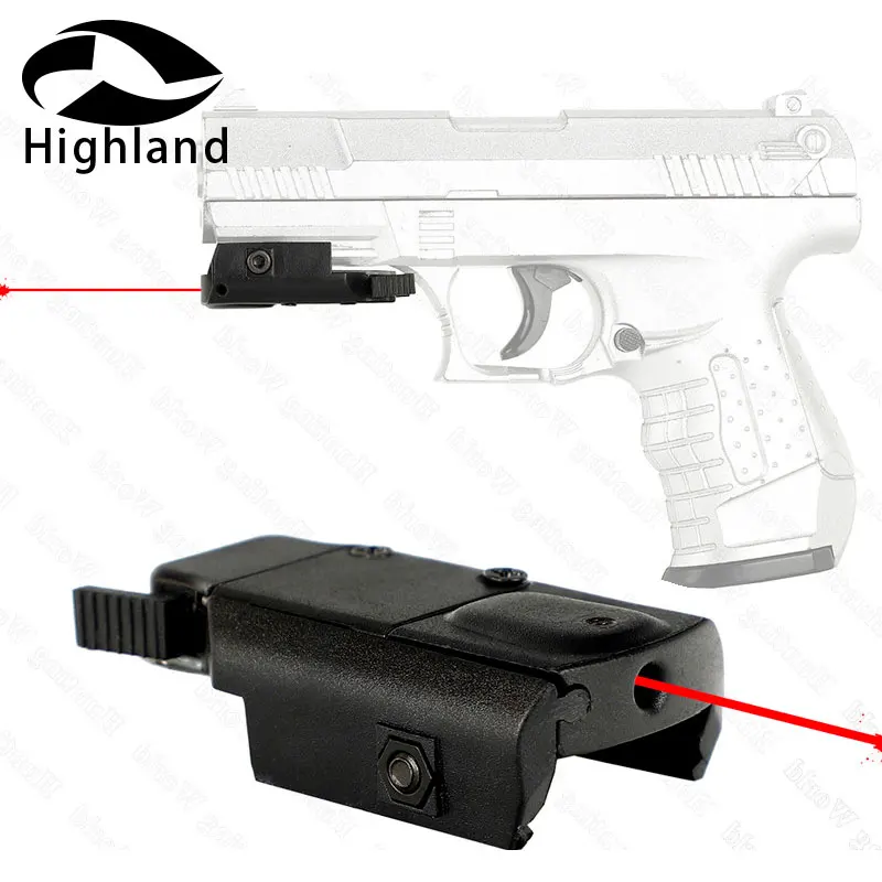 

Hunting Airsoft Gun Pistol Handgun Laser Scope Red Laser Sight Laser Pointer With Switch fits 21mm Picatinny rail