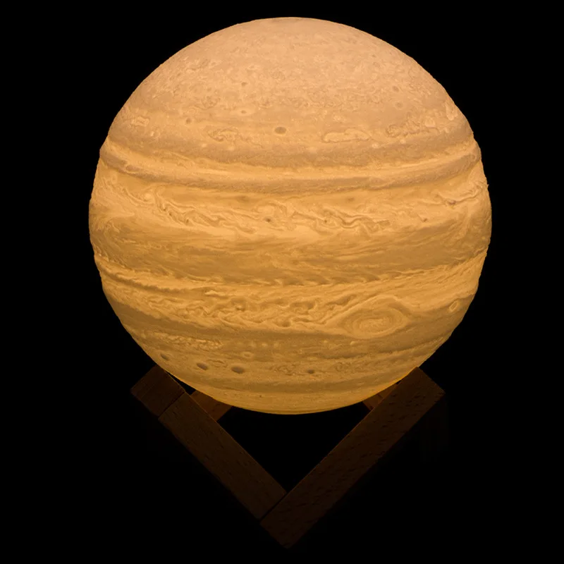 3D Print Jupiter Light Moon Lamp Colorful Table Lamp Rechargeable Change Touch Usb Led Kids Night Light Home Decor Creative Gift 3D Print Jupiter Light Moon Lamp Colorful Table Lamp Rechargeable Change Touch Usb Led Kids Night Light Home Decor Creative Gift
