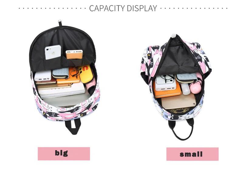 Letter N Fingerprint Deluxe Printing Small Purse Portable Receiving Bag