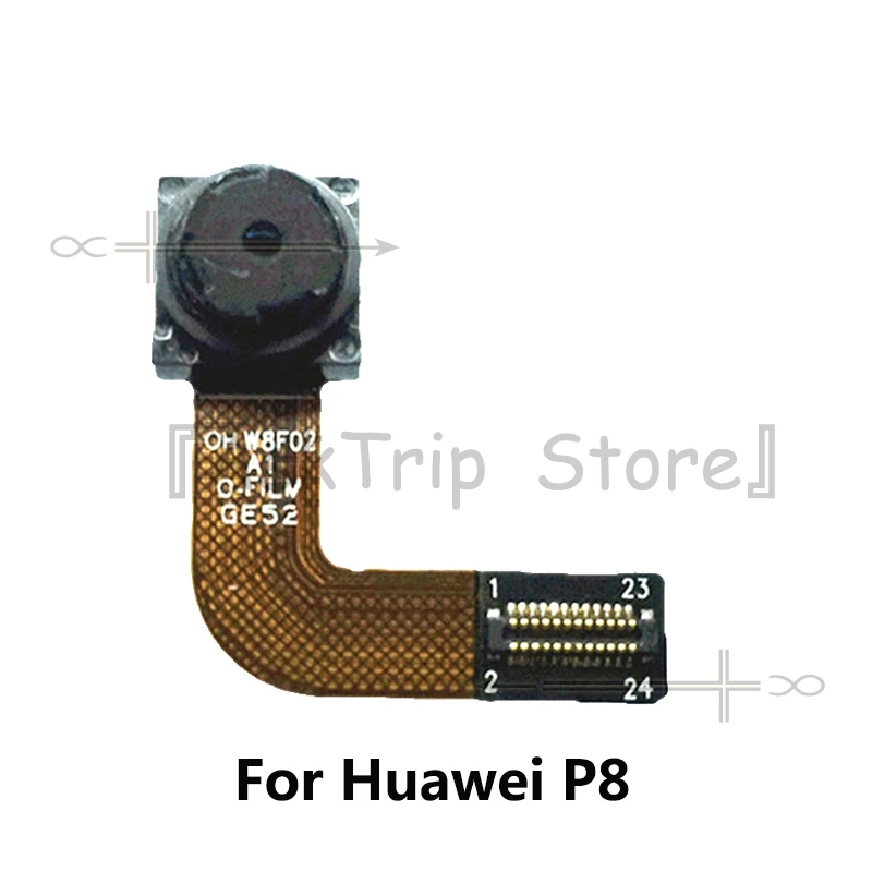Оригинальная фронтальная камера для лица, гибкий кабель для телефона, запасные части для huawei Ascend P6 P7 P8 MAX P9 P10 Lite Plus