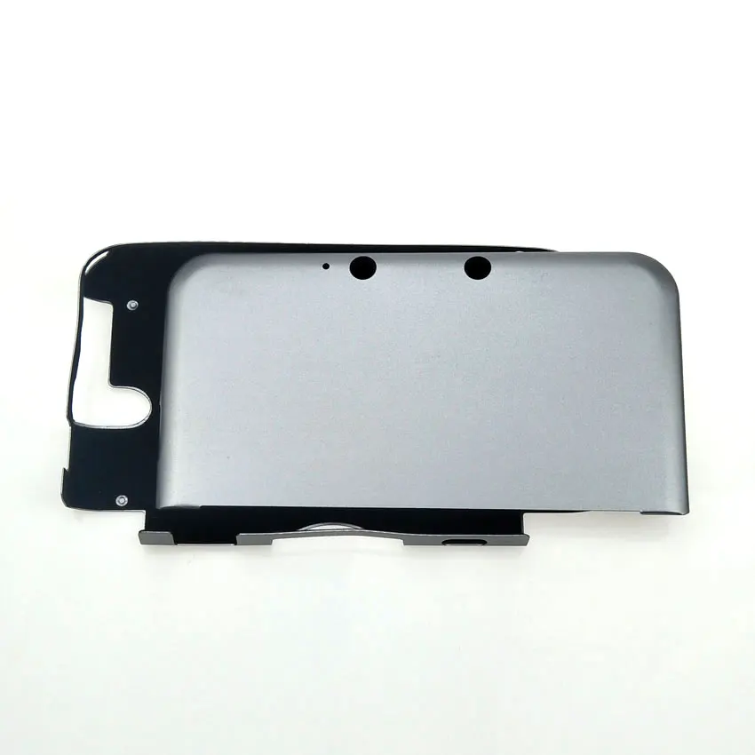 ChengHaoRan Алюминиевый жесткий металлический верхний низ A& E Лицевая панель для 3DS LL XL 3 DSLL 3 DSXL корпус Корпус Передняя Задняя крышка чехол - Цвет: Grey