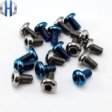 TC4 Titanium Alloy Screw Shank Screw M2.5 Titanium Screw Back Shank Titanium Alloy Fastening Screw 2pcs цена TC4 Titanium Alloy Screw Shank Screw M2.5 Titanium Screw Back Shank Titanium Alloy Fastening Screw 2pcs цены онлайн