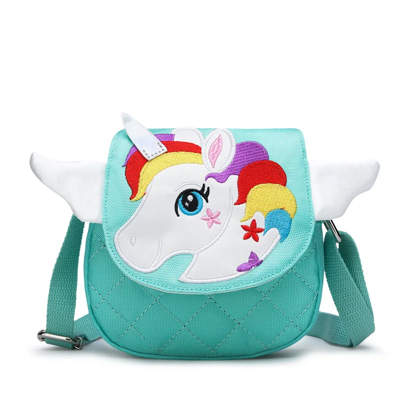  my little pony New Kindergarten Baby Crossbody Bag Cute embroidered Cartoon Unicorn Child Bag Mini  - 33050954402