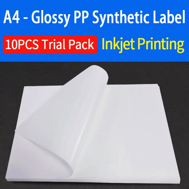 synthetic sticker printing