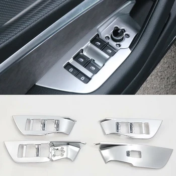 

Car accessories Left hand driving For Audi A6 C8 2019 high equipped interior Car-styling cover trim window lift button switch