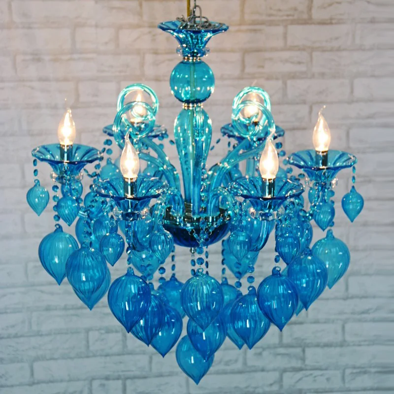 Colorful Pendant Glass Chandelier Lamps For Coffee Wedding Bar Colorful Pendant Glass Chandelier Lamps For Coffee Wedding Bar Blue Purple Red Yellow Ball Lamp Modern Led In Chandeliers From Lights