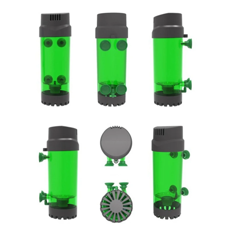 Aquarium Filter 18.9x6.7 CM Fish Tank Filter Air Pump Oxygen Air Pump