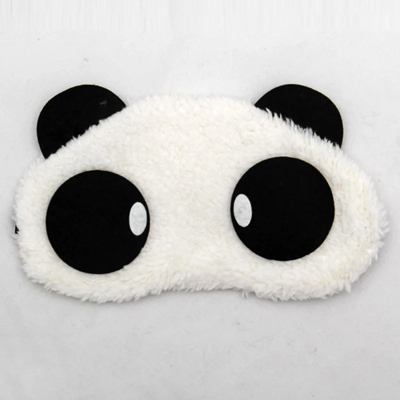 Панда Спящая маска для глаз Nap Eye Shade мультфильм повязка на глаза сна крышка