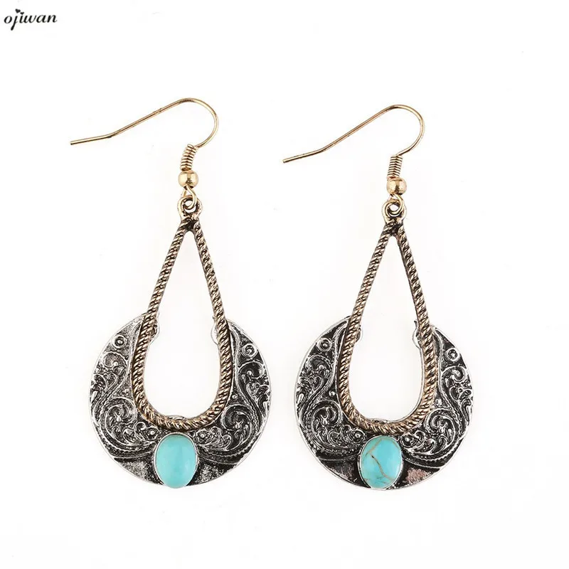 Aritos Tribal Earrings For Women Gypsy Hippie Boho Native Aritos Tribal Earrings For Women Gypsy Hippie Boho Native American Jewelry Bohemian Navajo In Drop From