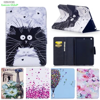 

Cover For iPad Mini 123,PU Leather Smart Stand Shell Tablet Case For iPad mini 1 mini 2 mini 3 with Auto Wake Up/Sleep