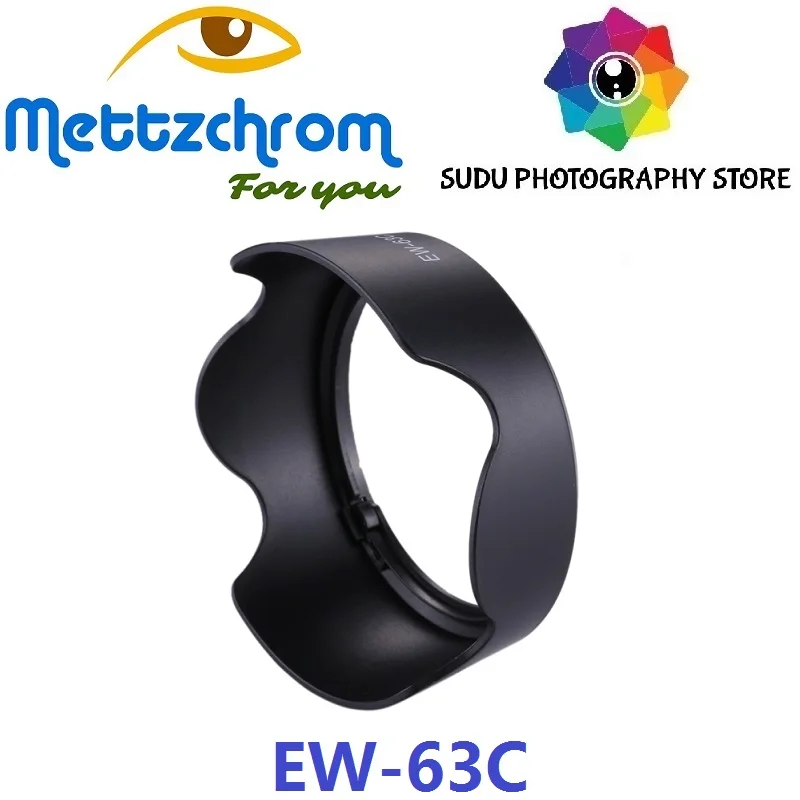Новый EW 63C EW63C бленда объектива камеры для Canon EF S 18 55 мм f/3 5 6 IS STM|Бленды| |