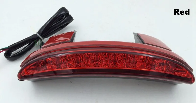Chopper Fender Edge LED Tail Light For Harley Iron Sportster XL883 1200 Smoke d.j11pg.jp22g