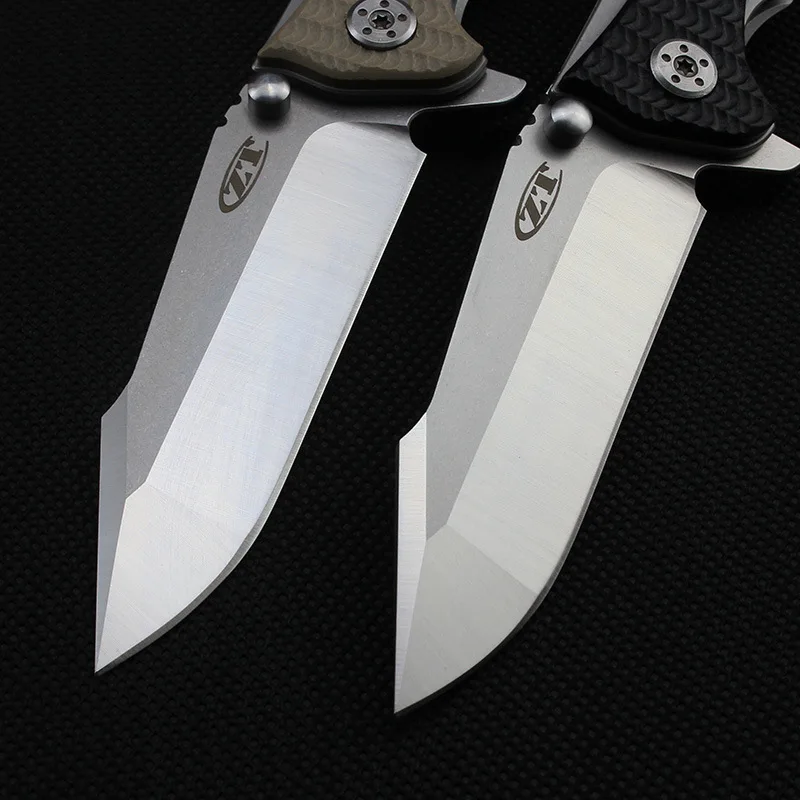 High Quality ZT0393 58HRC 9CR14MOV blade G10+Steel handle folding knife hunting camping knife outdoor tool tactical EDC tool High Quality ZT0393 58HRC 9CR14MOV blade G10+Steel handle folding knife hunting camping knife outdoor tool tactical EDC tool