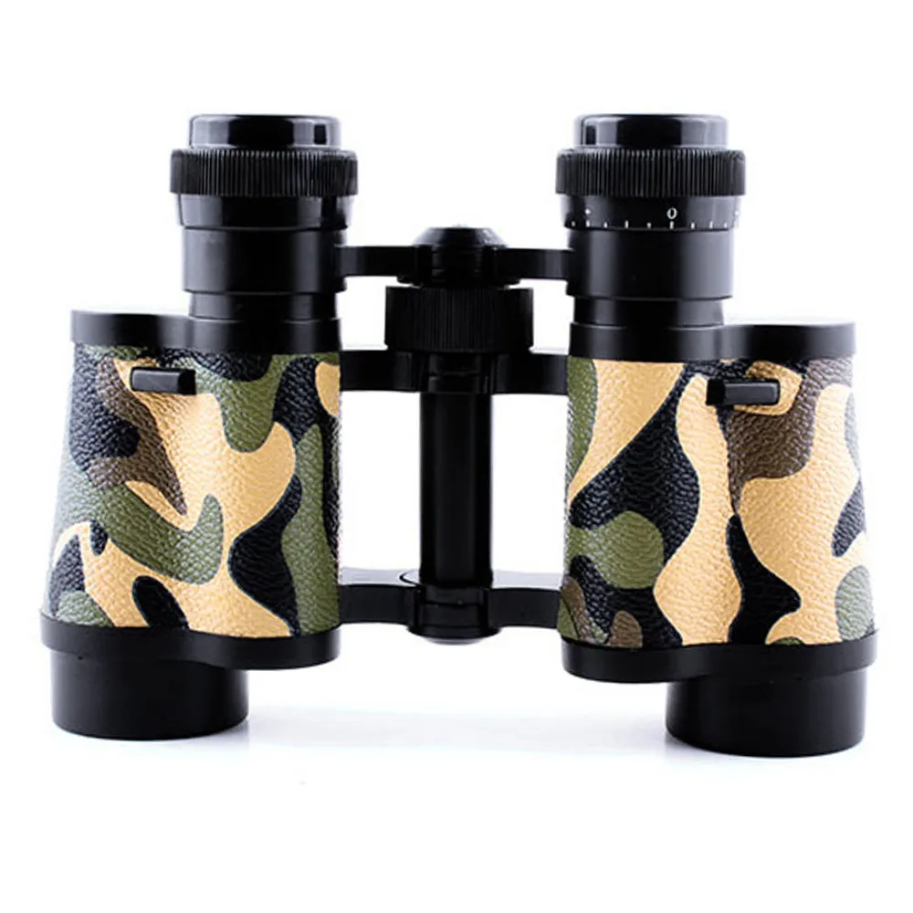 Camouflage 8x30 HD Outdoor Military font b Binoculars b font Telescope 8x Zoom FMC Optical Lens