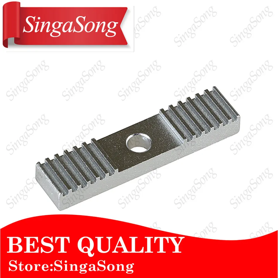 

Reprap DIY GT2 Timing Belt Fixing Piece Aluminum Alloy Tooth pitch 2mm Clamp Fixed Clip 9*40mm CNC For 3 D Printer parts