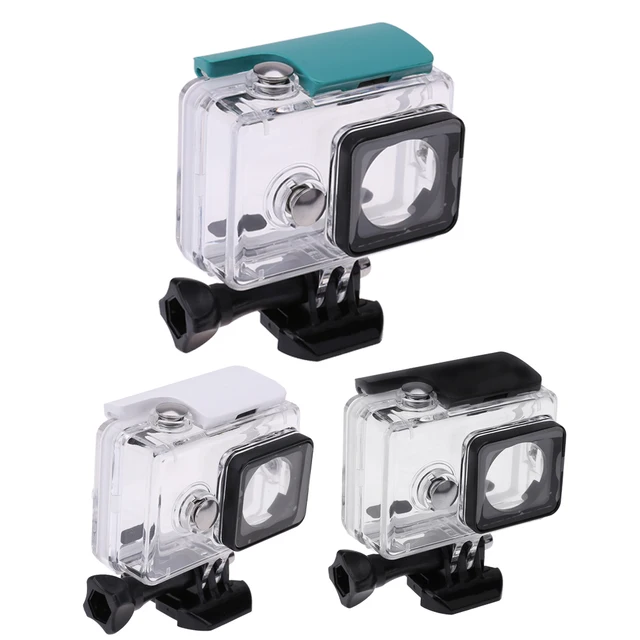 Cheap Camera Cases Underwater 45m Waterproof Protective Housing Case Transparent Shockproof Diving Box for Xiaomi Yi 1 Sports Camera Cheap Camera Cases Underwater 45m Waterproof Protective Housing Case Transparent Shockproof Diving Box for Xiaomi Yi 1 Sports Camera