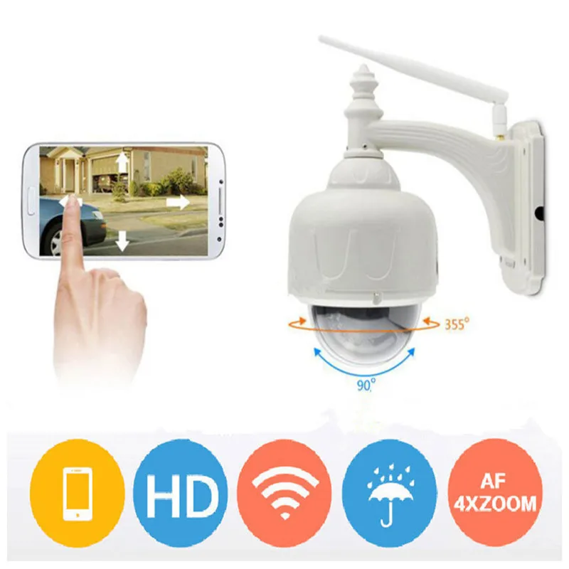 

WIFI IP Security Camera 960P HD video Home Security Surveillance 360 Night Vision Waterproof Motion Detection Camera Outdoor PTZ