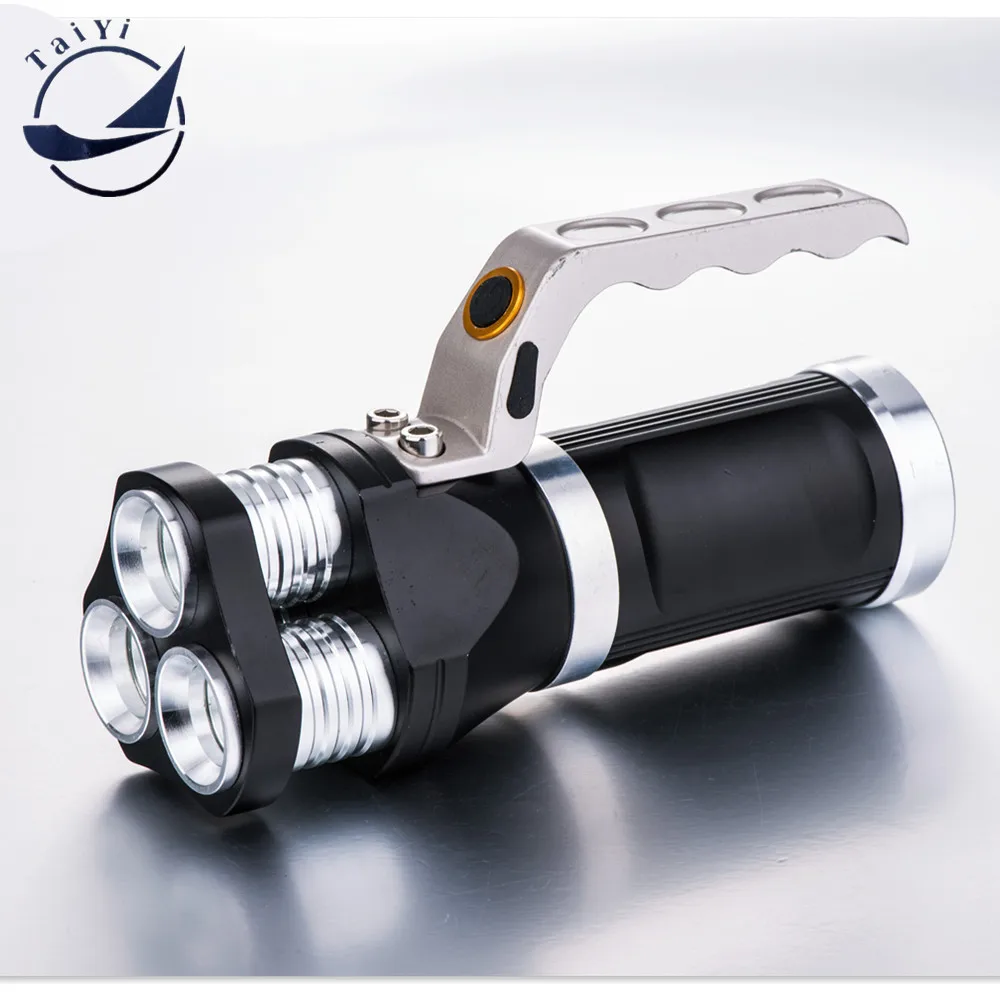 

[TAIYI]2016 3*CREE XPE LED Flashlight Spotlight Searchlight Torch 3 Modes hand lamp super bright  lantern free shipping