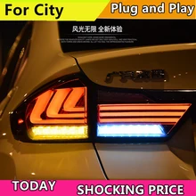 Car Styling Case For HONDA City Taillights 2015-2017 LED Tail Light LED Rear Lamp DRL+Brake+Reversing+Signal LIGHT Accessories Car Styling Case For HONDA City Taillights 2015-2017 LED Tail Light LED Rear Lamp DRL+Brake+Reversing+Signal LIGHT Accessories