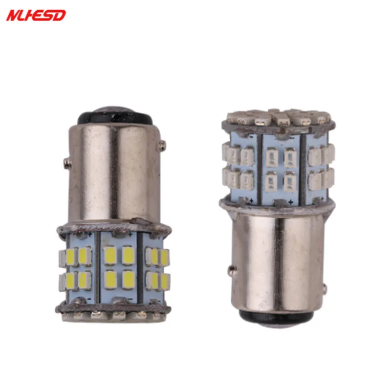 10 шт Высокое качество 1156 3020 SMD 50 свет автомобиля BAY15D P21W электрическая лампочка для