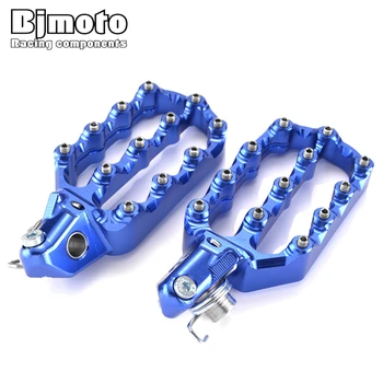

BJMOTO Motorcycle Wide Foot Pegs Pedals Rest Footpegs For Husqvarna TE 310i 2019