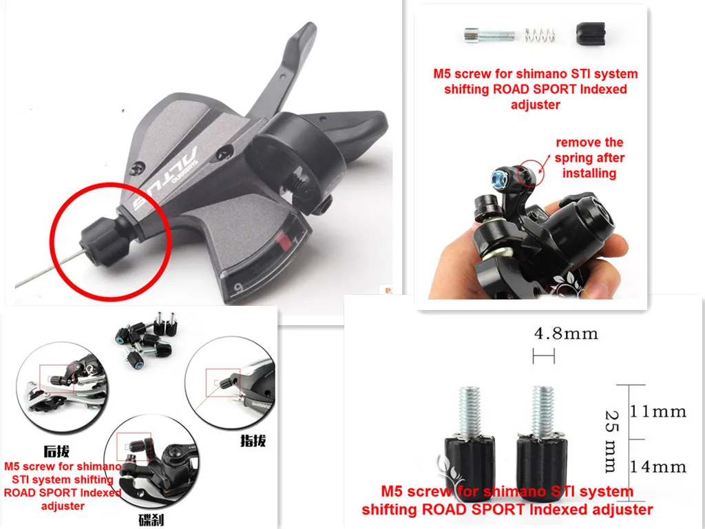 Mountain bike barrel adjuster Clearance