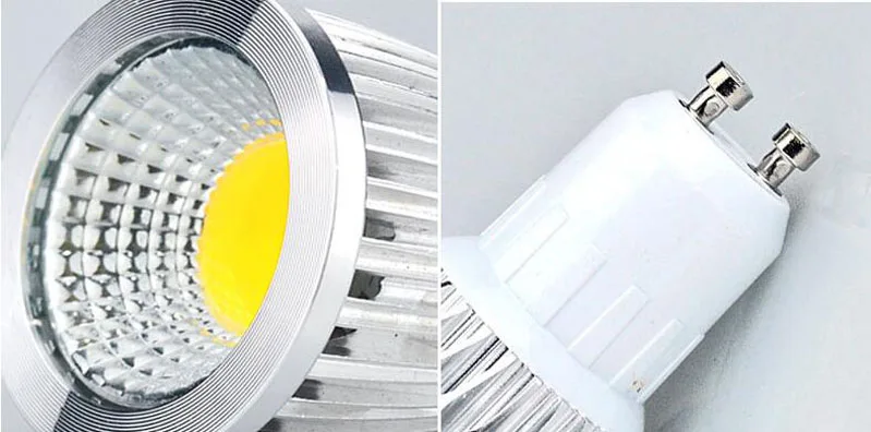 GU10 led Bulb Light Dimmable lampada Decoration Ampoule Warm/White 220V 9W 12W 15W cob lampada led GU10 led lamp