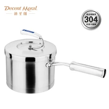 Цена по прейскуранту завода, достойный стиль Eumile из нержавеющей стали, двойной слой супа 16 см, горшок для молока, 304 пищевой