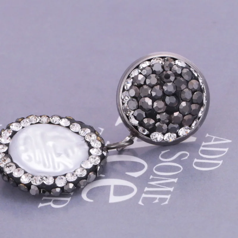 Sehuoran Shell Boho aretes de mujer Handmade Crystal Drop Earrings For Women Statement Earrings Fashion Jewelry Wholesale Gifts (7)