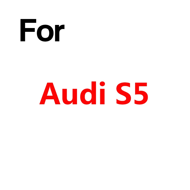 Buildreamen2 чехол для автомобиля Защита от Солнца Анти-УФ снег дождь царапины Пылезащитная крышка водонепроницаемый для Audi 200 A4 A8 RS3 RS6 S5 SQ5 - Название цвета: For Audi S5