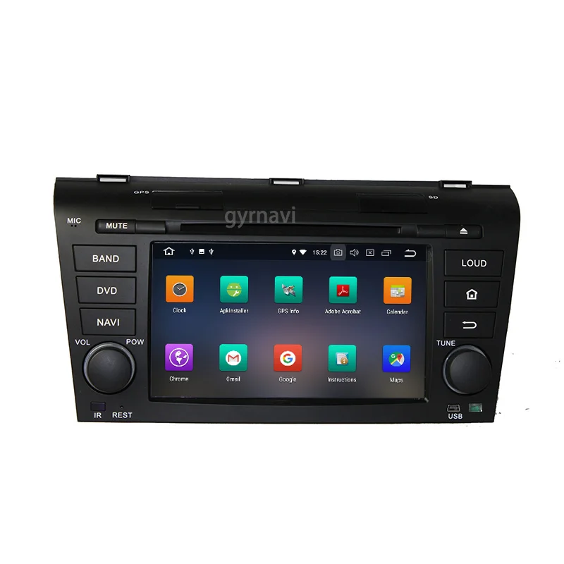 Excellent for mazda 3 2004-2009 Android 8.0 Octa core PX5 car dvd gps with 4G RAM 32G ROM wifi 4g usb auto Multimedia 1
