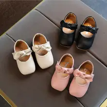 Обувь для маленьких девочек; повседневная детская кожаная обувь для мальчиков и девочек с мягкой подошвой; 3 цвета; 15-19 различных видов; TX09