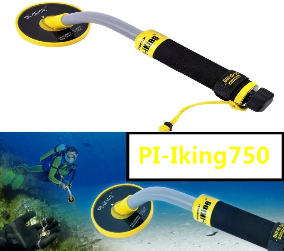 Pi-iking обновление Vibra-iking 750 30 м таргетинг Pinpointer импульсная индукция(PI) подводный металлодетектор водонепроницаемый вибратор