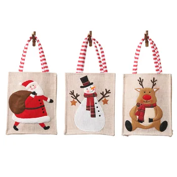 

Noel Dragee Christmas Santa Gift Bag New Year 2021 Gifts for Kids Christmas Decorations for Home Accessories Navidad 2020 Favors