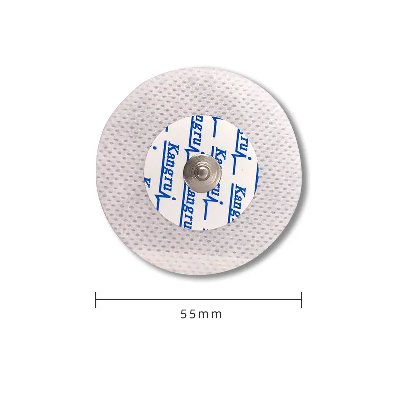 100 шт. ЭКГ электродный патч для электрокардиографа фитинги нетканые взрослые электродный патч