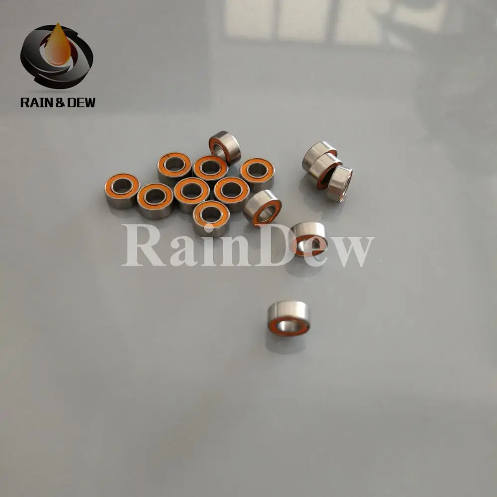 

3x6x2.5 Smr63 2rs Cb Abec7 3x6x2.5mm Stainless Steel Hybrid Ceramic Ball Bearing By RainDew