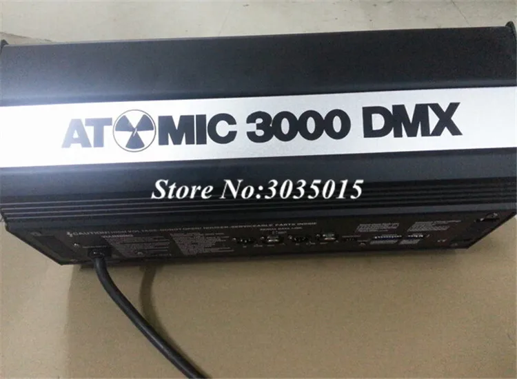 4 шт./лот DMX 4 канала ступенчатый стробоскоп 220 V-240 V атомно-3000 W профессиональный авто Скорость Регулируемый DMX512 диджей мерцающий свет